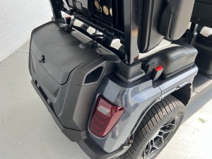 Charcoal Evolution Maverick 6 Seater Golf Cart Lithium 09